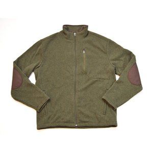 Mens Cremieux Classics Navy Soft Zip Up‎ Jacket Zipper Pockets Size M